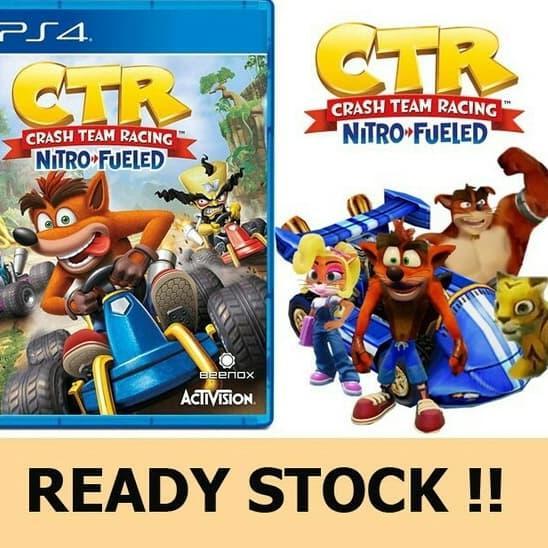 PS4 CTR CRASH TEAM RACING
