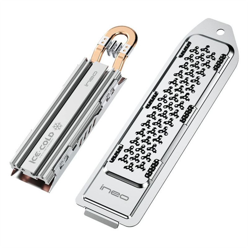 BNGF-INEO NVMe Solid State Hard Drive Radiator with Cover for PS5 M.2 SSD Heatsink Efficient Heat