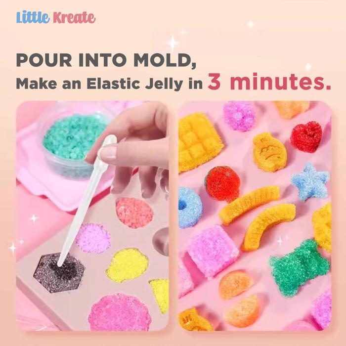 LIttle Kreate - DIY Jelly Candy - DIY Permen Gula - Prakarya Anak