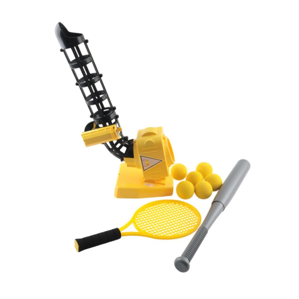 Automatic Baseball Pitching Machine Ball Launcher for Age 4+ Improve Batting