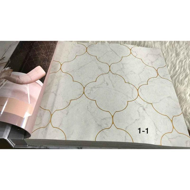 Wallpaper Dinding Marmer Granit Kombinasi SF