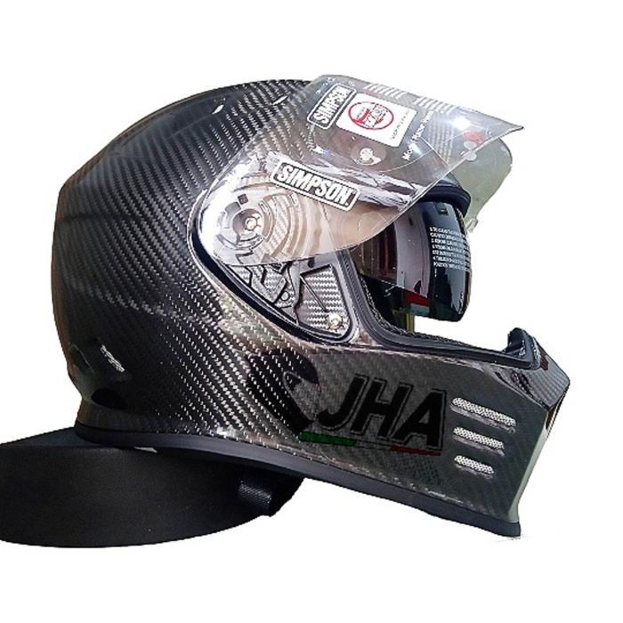 HELM MOTOR SIMPSON VENOM CARBON ORIGINAL