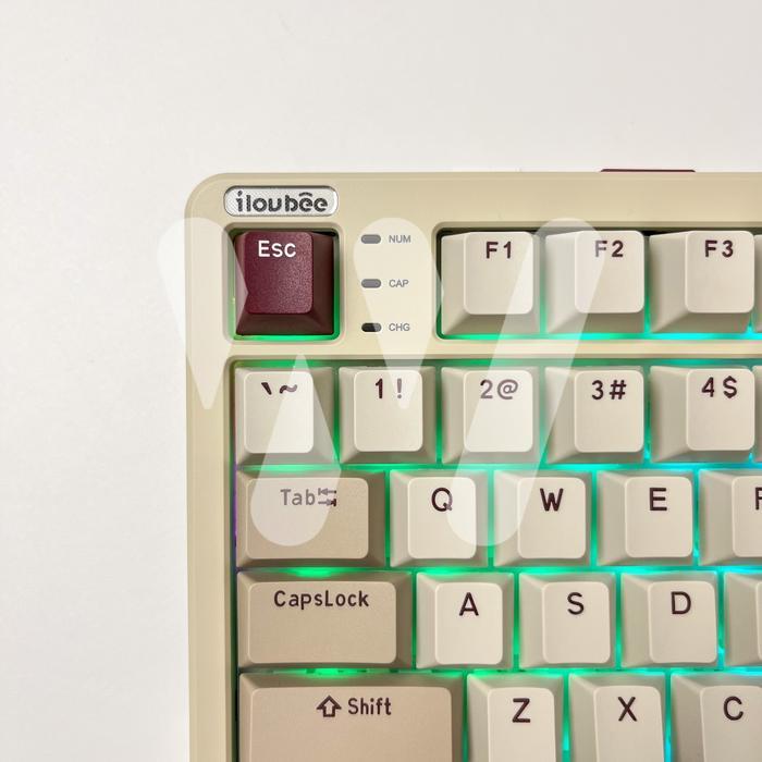 ILovBee B98 Mechanical Keyboard Three Mode Wireless Full Layout RGB