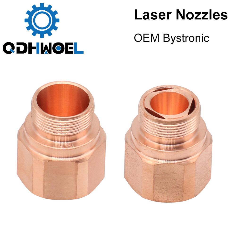 QDHWOEL HK08 HK10 HK12 HK15 HK17 HK20 HK25 HK30 Nozel Laser untuk Mesin Pemotong Laser Serat OEM