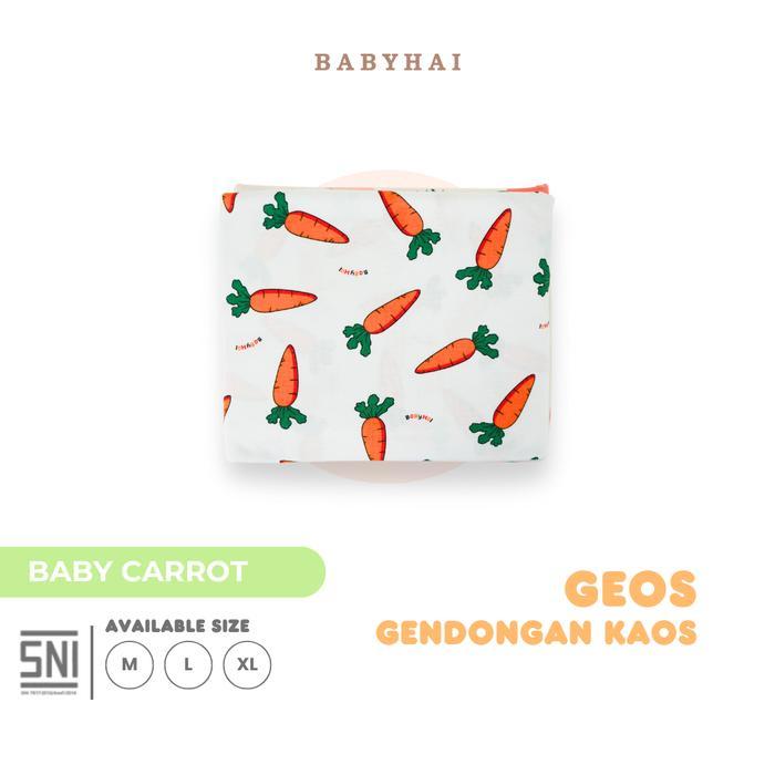 Baby Hai Geos - Gendongan Kaos 2 Lapis Anti Ribet