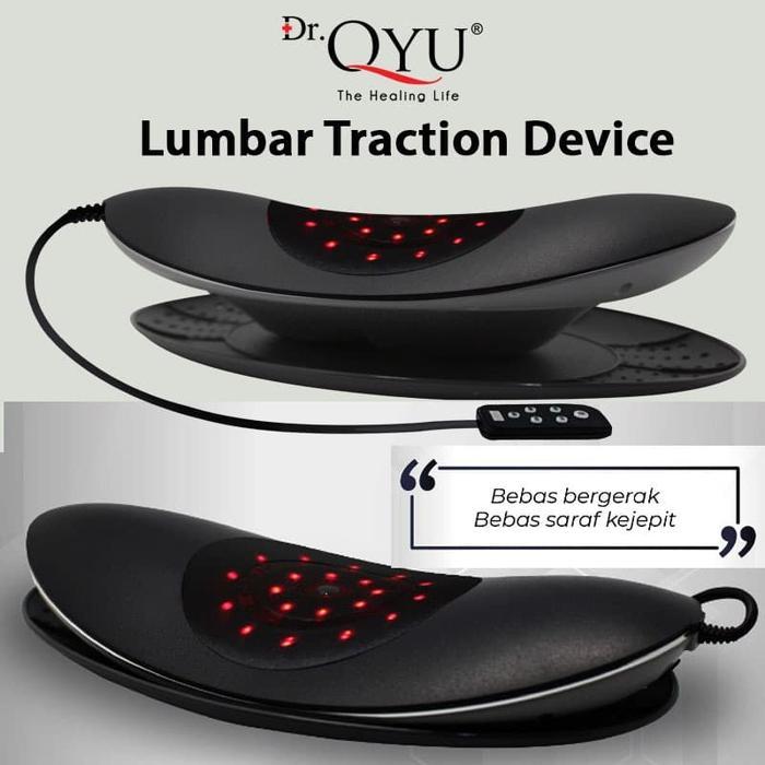 Dr Qyu Lumbar Traction Device - Alat Terapi Pinggang Portable Dynamic Traction Infrared Heating