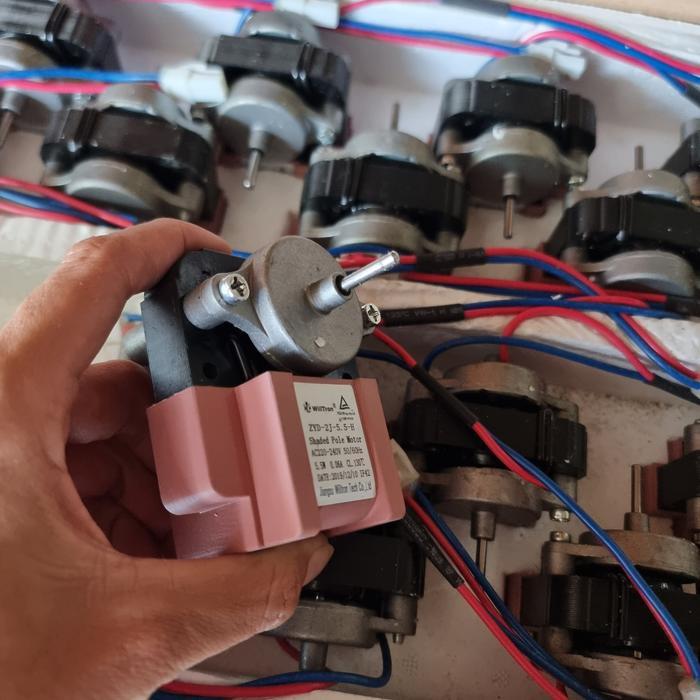 Motor Fan Kipas Evaporator Kulkas Polytron 2 Pintu Belleza Original