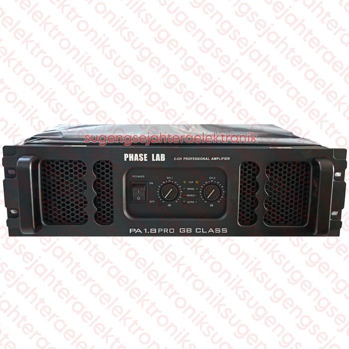 Power Amplifier Phaselab / Phase Lab PA 1.8 PRO - 2 channel GB CLASS