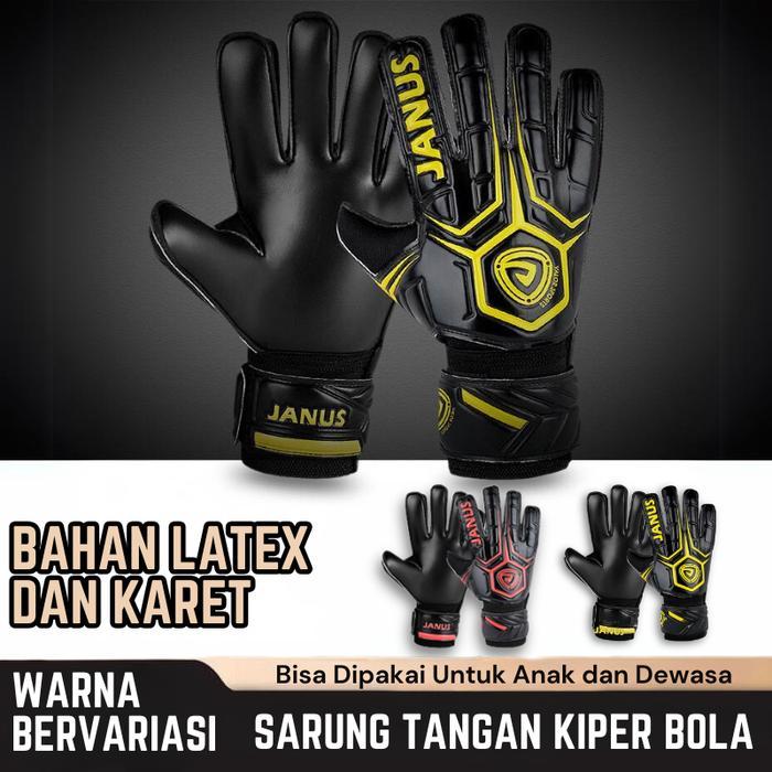 Spotec Footwear - Sarung Tangan Kiper Tulang Sarung Tangan Bola Bahan Latex Tebal Melindungi Tangan