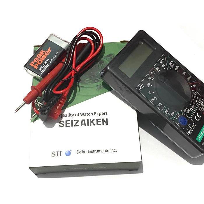 Alat Tes / Tester Baterai Digital Jam Tangan Seizaiken