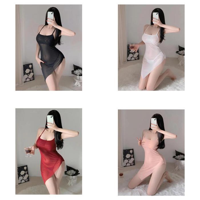 [N.L] LINGERIE DRESS WANITA BAJU KOSTUM SEXY LINJERIE SEKSI DINAS PEREMPUAN LC DUGEM COSTUME PIYAMA