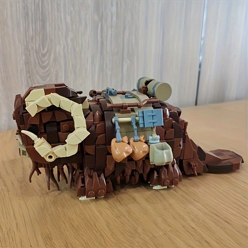Moc Space Wars Beast Bantha Building Blocks Animal Action Figure Monster Mount Rhino Constructor