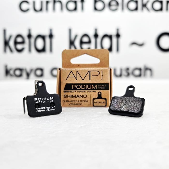 Amp Podium Brakepad / Brake Pads Shimano - Metallic