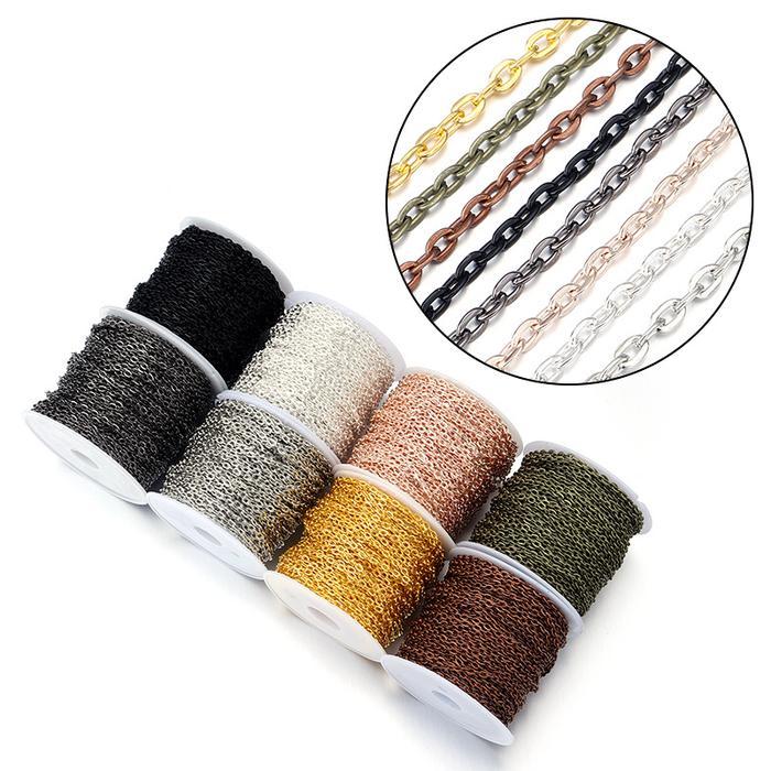 Chain Extender Stainless Steel - Rantai Sambung Accessories Craft Gelang Kalung Bahan Kerajinan DIY