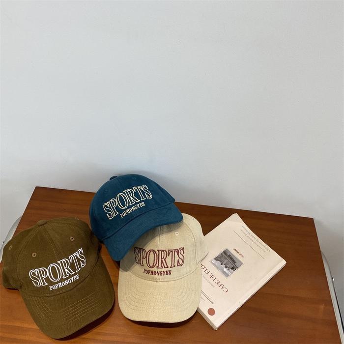 Topi Baseball Anak Laki Laki Import Topi Anak Cowok Logo SPORTS Anak Balita 1-5 Tahun