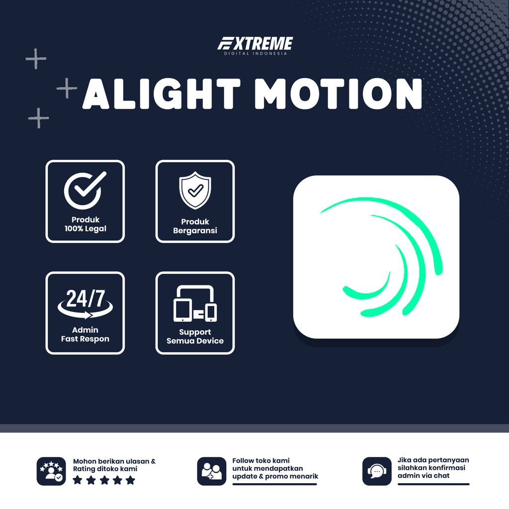 Alight Motion Pro 12 Bulan | Video Editor Premium | No Watermark