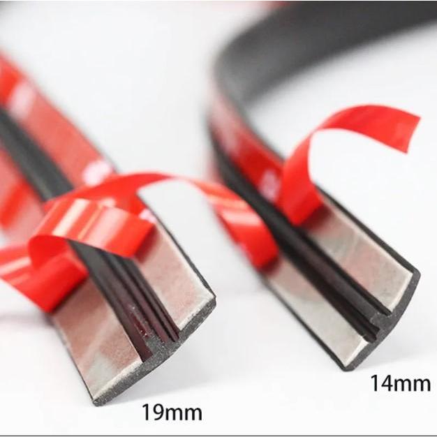 Penutup Celah Kaca Mobil Seal Karet Anti Bocor Debu Peredam Suara