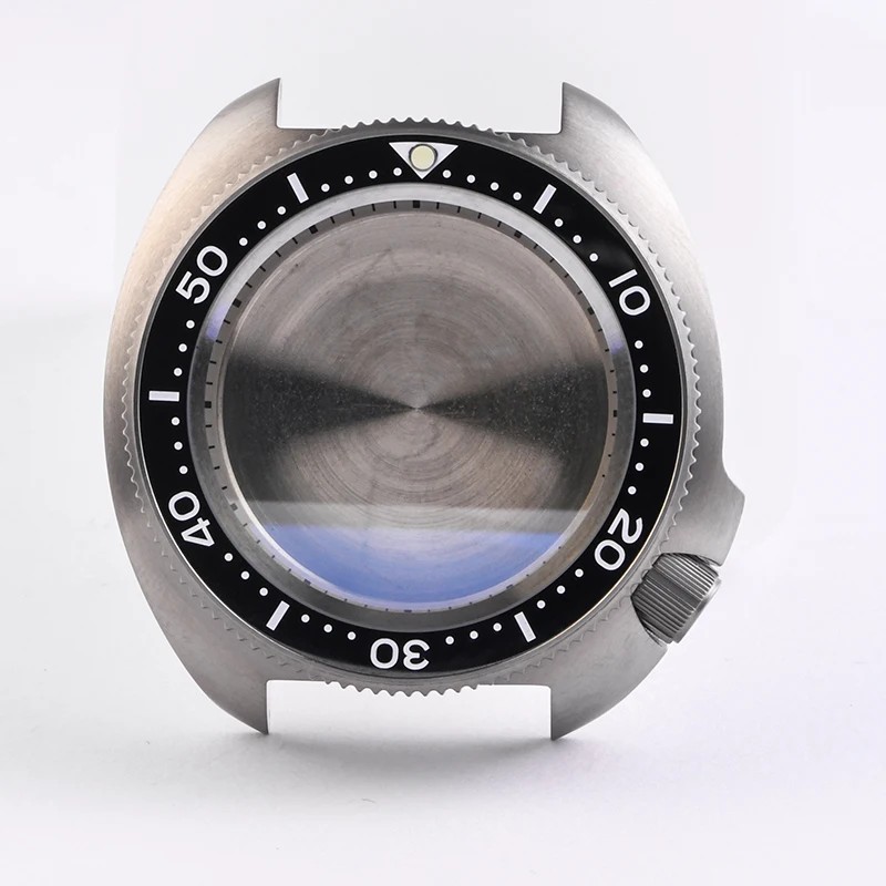 HEIMDALLR 6105 Turtle Titanium Abalone Diving Watch Case Fit NH36 NH35 Movement 200m Waterproof