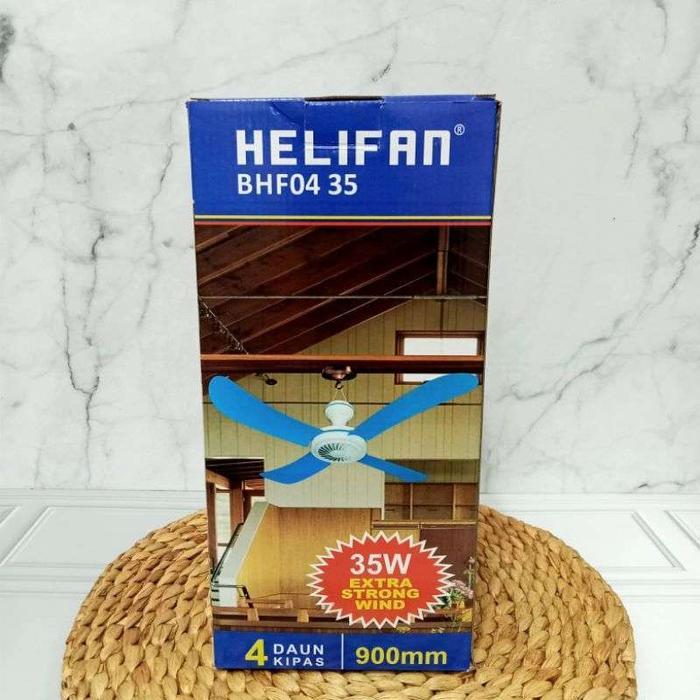 KIPAS ANGIN BALING BALING ARASHI HELIFAN GANTUNG PLASTIK UKURAN BESAR 35 WATT
