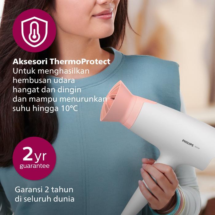 Philips Special Set - Heated Brush BHH885/00 + Hair Dryer BHD300/10