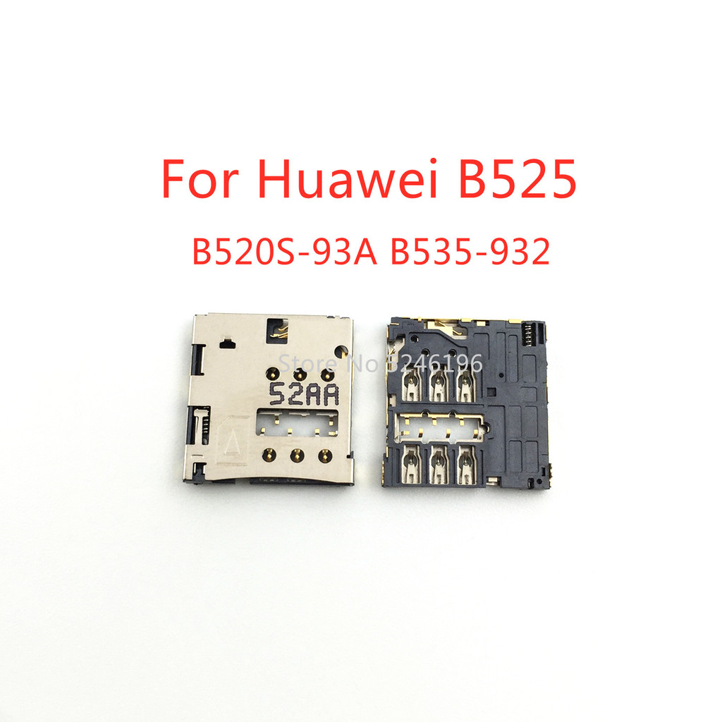 2Pcs-10Pcs Sim Card Reader Tray For B525 B520S-93A B535-932 Repair Parts.