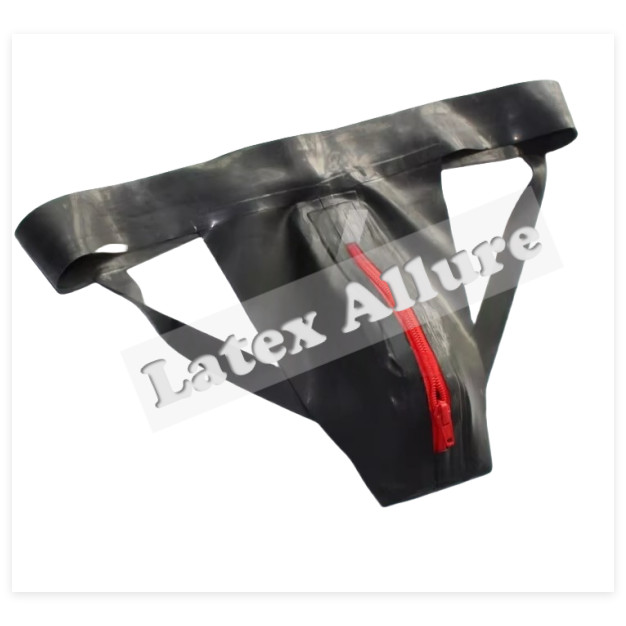 Men'S Latex Rubber Briefs Latex Rubber Fetish Jockstrap Latex Exotic Briefs For Men
