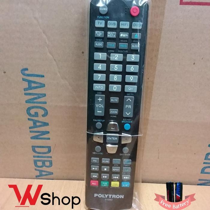Ready REMOTE/REMOT POLYTRON 81G862- ORIGINAL - TV DVB HIFI DVD