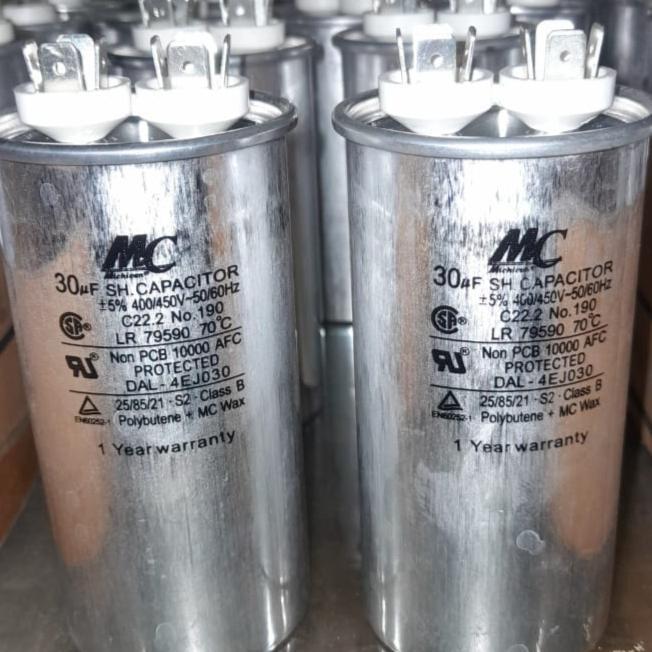 KAPASITOR AC MC 30UF 450V KAPASITOR AC 30UF MICHICON - MC