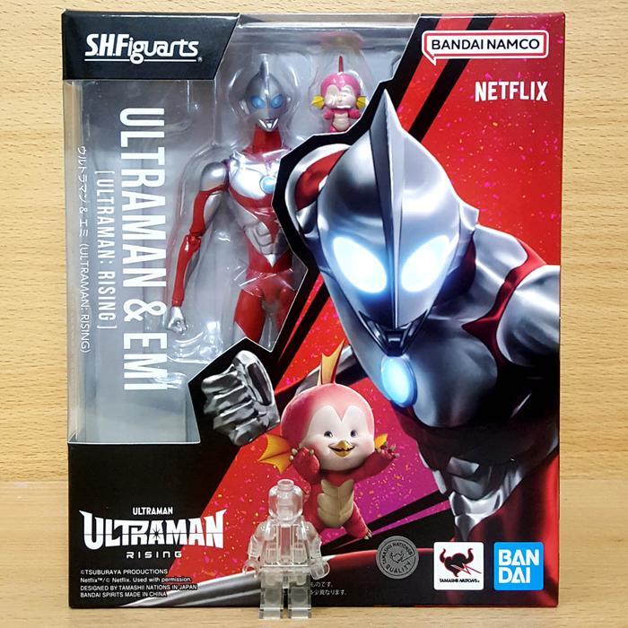 S.H.Figuarts Ultraman & Emi the Baby Kaiju Action Figure SHF ULTRAMAN RISING Lead Ultras Monster