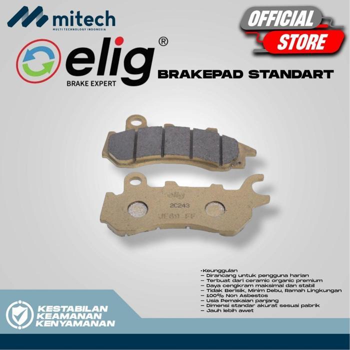 ELIG KAMPAS REM DEPAN MOTOR HONDA PCX 150 & 160 CBS / ADV 150 CBS - EM380