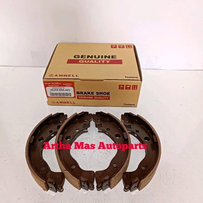 Kampas Rem Belakang Jazz Rs Gk5 Tromol Brake Shoe Jazz Rs Gk5 Tromol