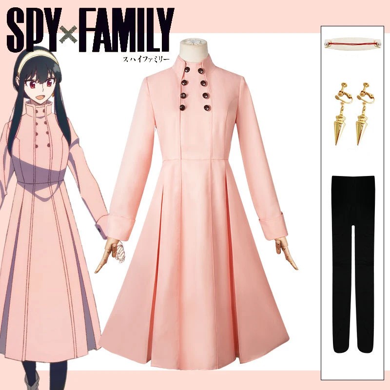 Yor Forger Cosplay Costume Anime Spy Family Women'S Wear