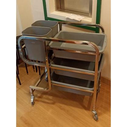 MUTU DCT-31 Dish Collecting Trolley / Troli Pengangkut Piring Kotor