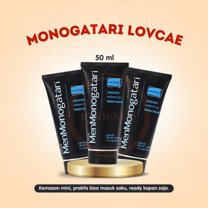 Dexie_Store Monogatari Lovcae Premium Men Lubricant, Gel Pelicin Original Japan