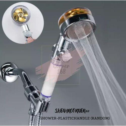 SHENAR KEPALA SHOWER PLASTIK TURBON FAN 360 ROTATION/ KEPALA SHOWER KAMAR MANDI - SHOWER PLASTIC