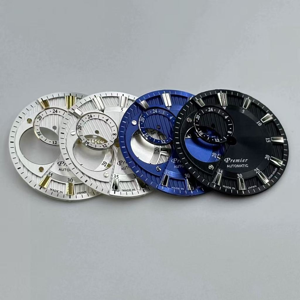 28.5mm S Logo No Luminous Dial for NH39 Japanese Automatic Movement 28.5mm S Dial Watch Accessories