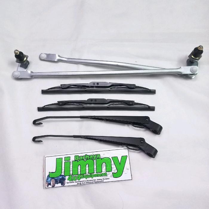 Wiper Derat Jimny Katana Set Komplit Import Kualitas Bagus
