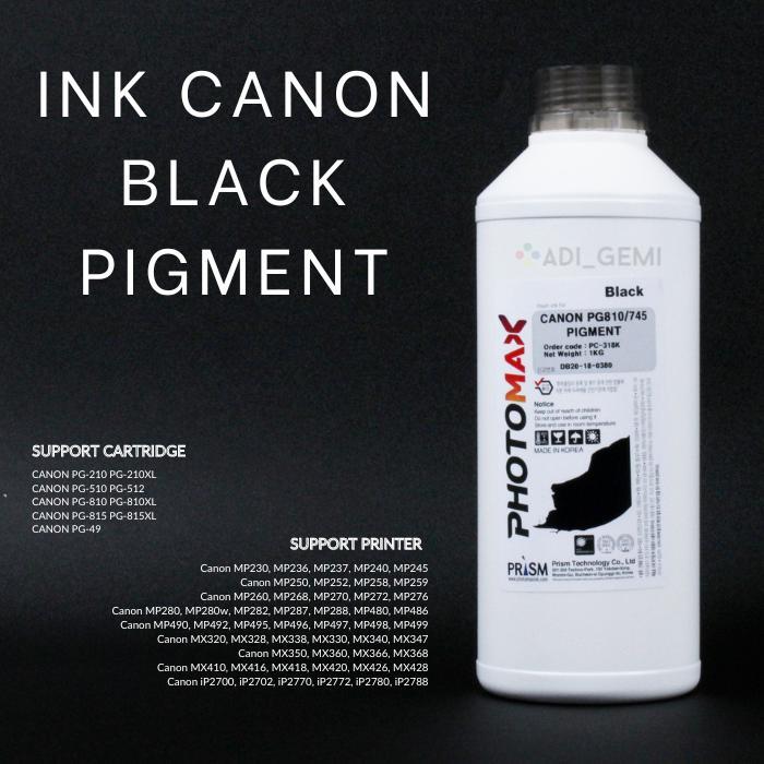 Tinta Refill Canon Black PIGMENT - 1L