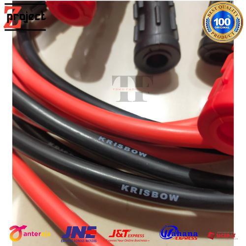 Krisbow Kabel Jumper Aki 2,5 Mtr 200A / Kabel Jumper Aki Krisbow 200A Terjamin