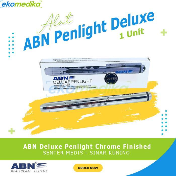 Ready Senter Medis Penlight ABN Penlight Deluxe Crhome Finished