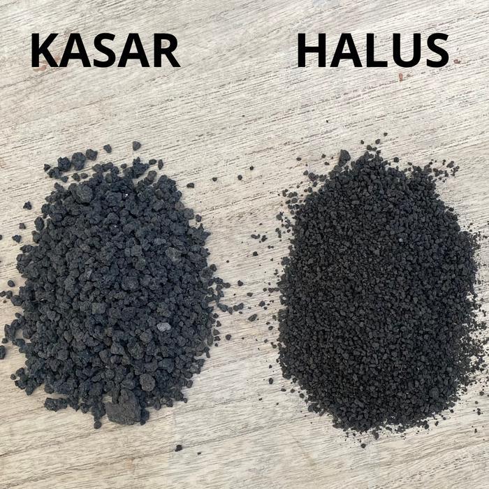 Lava Rock - Pasir Malang Hitam Vulcanic Soil Pasmal Media Tanam
