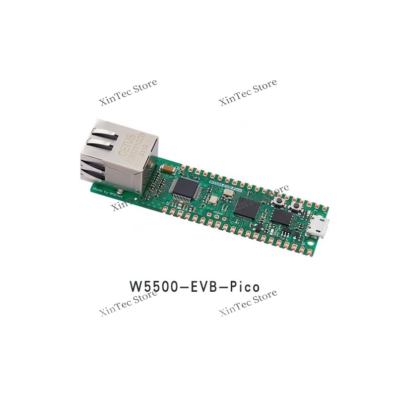 W5500-Evb-Pico Rp2040, W5500 Raspberry Pi Pico Board