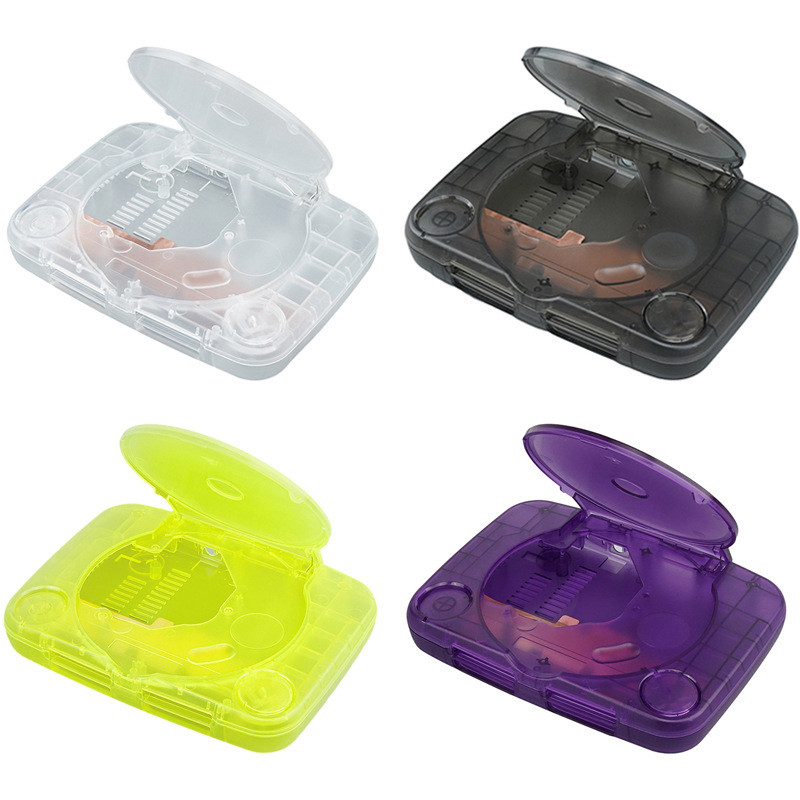 Replacement Shell For PS1/PS One Case Transparent Box For PSX Console ABS Material PSX Shell PS1