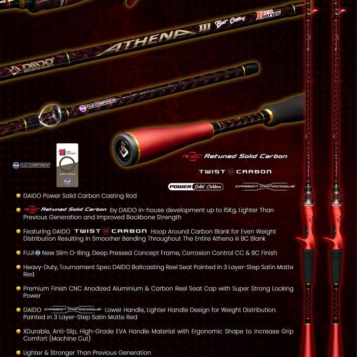 Joran Daido Athena Iii Bc Carbon Solid 180Cm