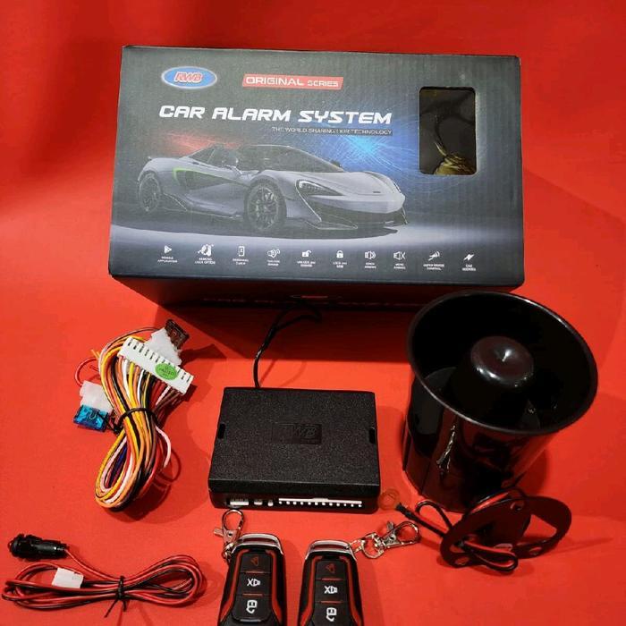 Alarm Mobil Rwb Rbt-8804 Car Alarm Sistems Rwb Rbt-8804