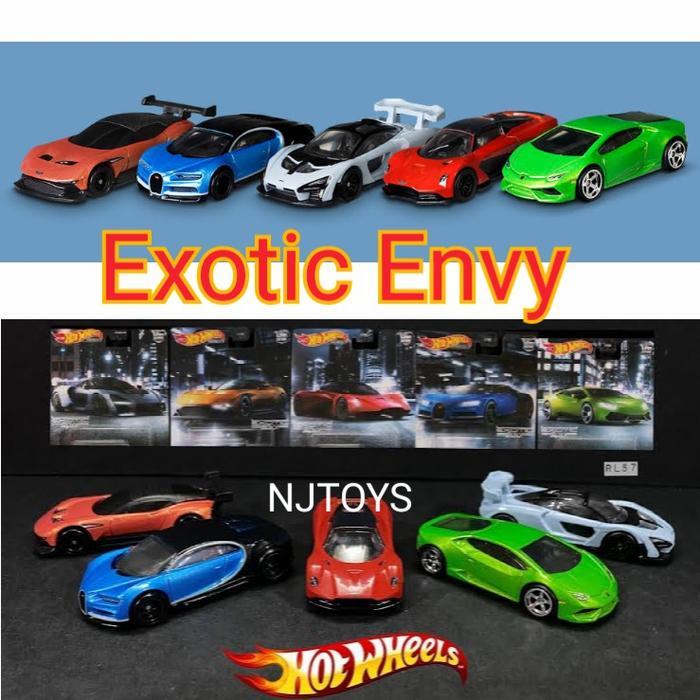 HOT WHEELS CAR CULTURE EXOTIC ENVY FULLSET