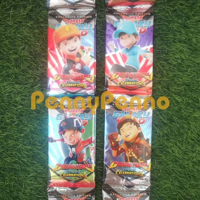 New Kartu / Trading Card Game Boboiboy Galaxy 1 Pack 8 Kartu