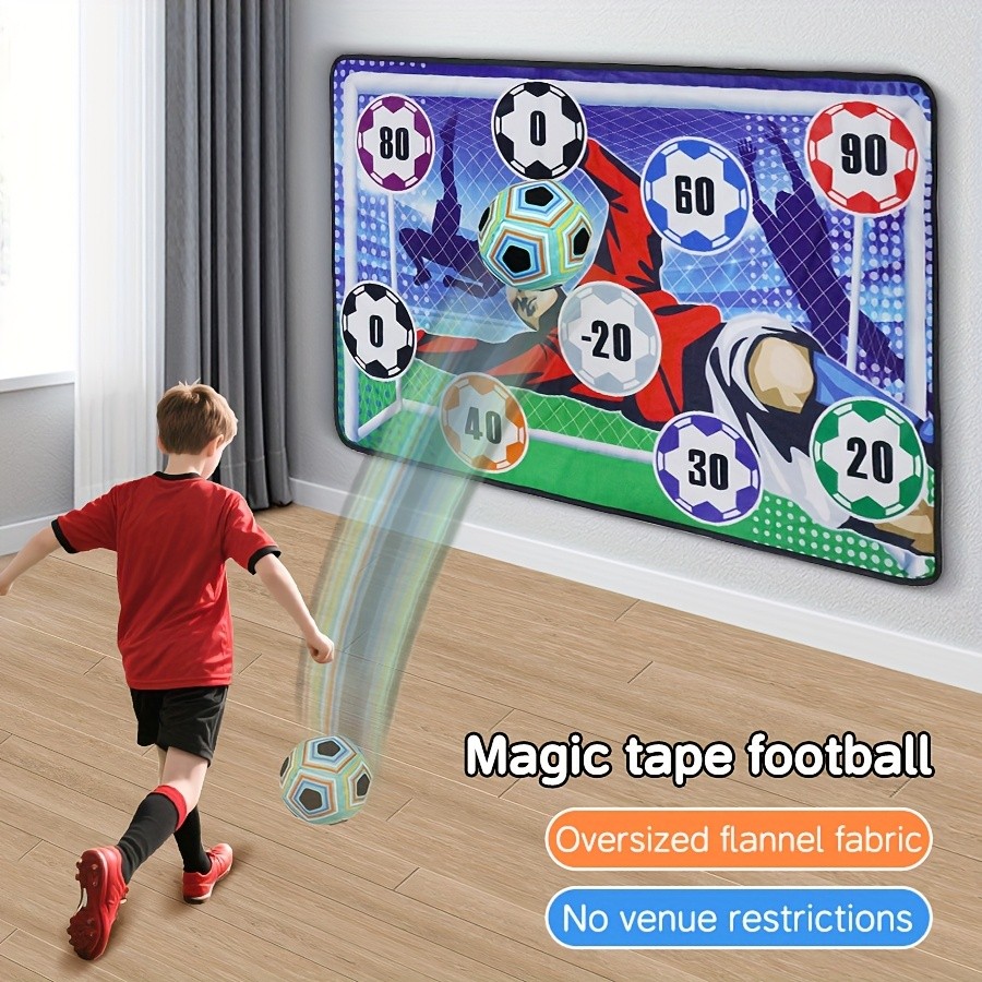 Soccer Game Mat Set Outdoor Indoor Soccer Toys Multiplayer Competitive Soccer Games Children