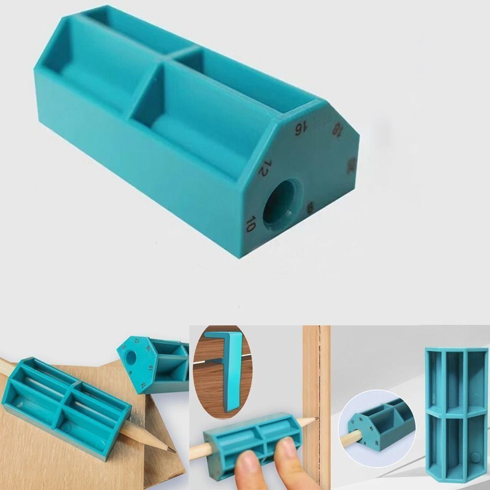 Multi-Functional Woodworking Scriber Abs Plastic Sturdy Parallel Scriber Woodworking Marking Tool