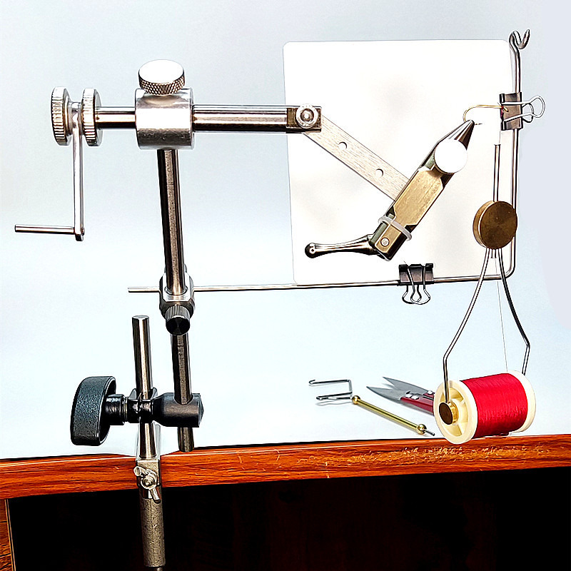 Handpress convenient 360 Degree Rotatable Fly Tying Tool Fly Bait Making Tool Fly Tying Vise Making